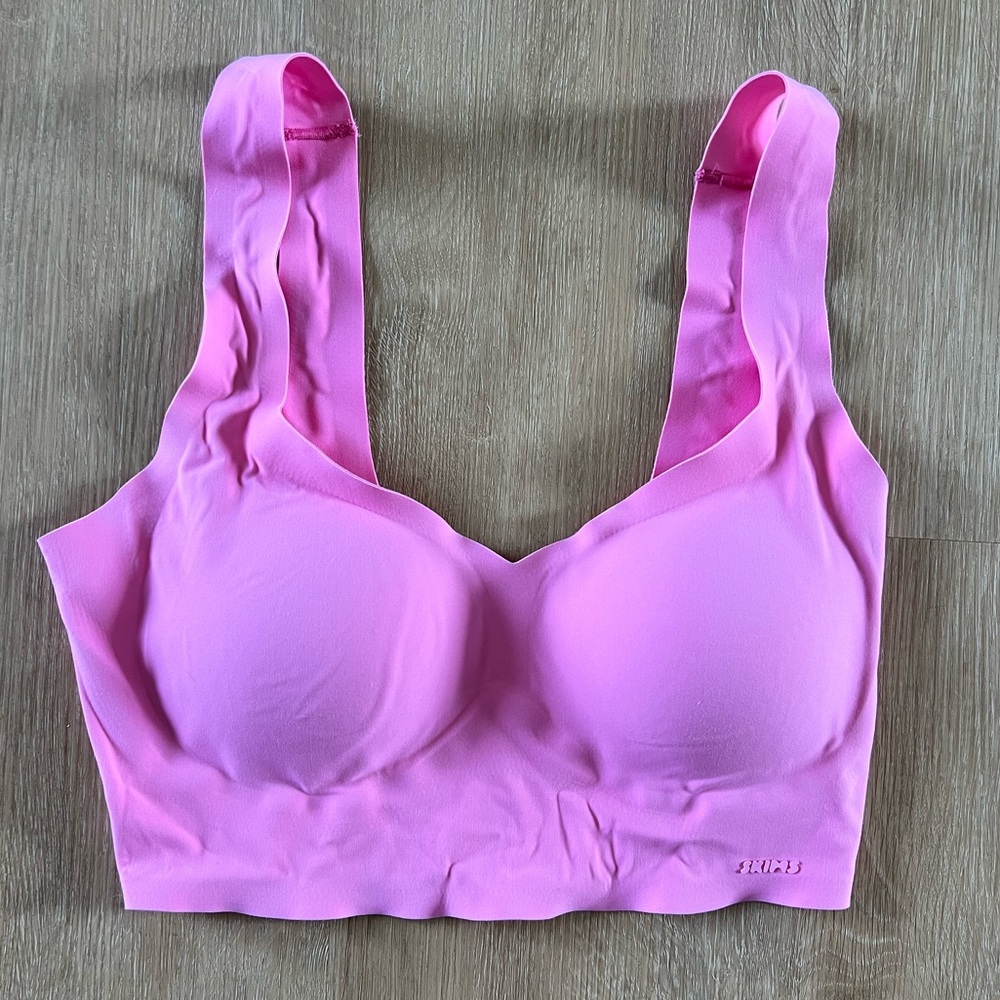 SKIMS Naked Plunge Longline Bra